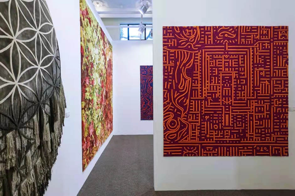 FULI ART Carpets and Tapestries at the 2021 ART021 Shanghai Contemporary Art Fair